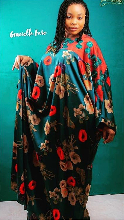 Boubou en soie cheap femme
