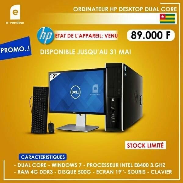 Ordinateur HP Assivito Vente et achat en ligne, Togo