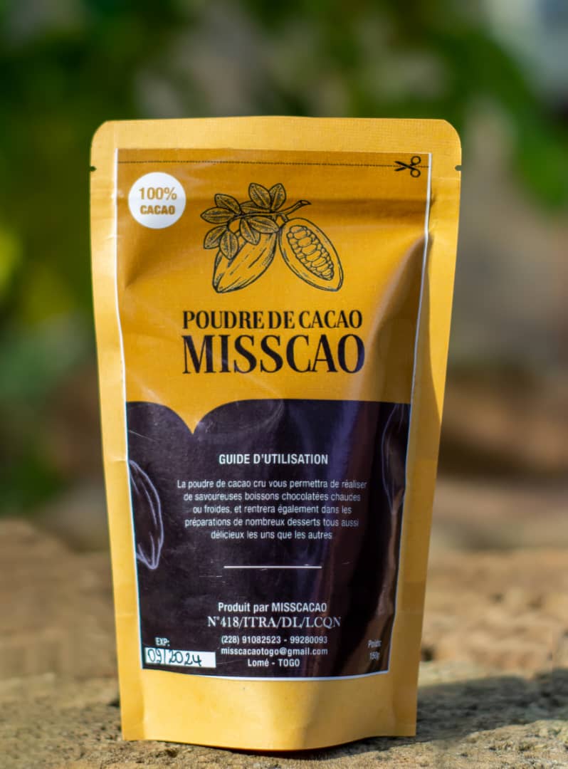 Poudre de cacao sans sucre 150g Assivito vente et achat en ligne, Togo